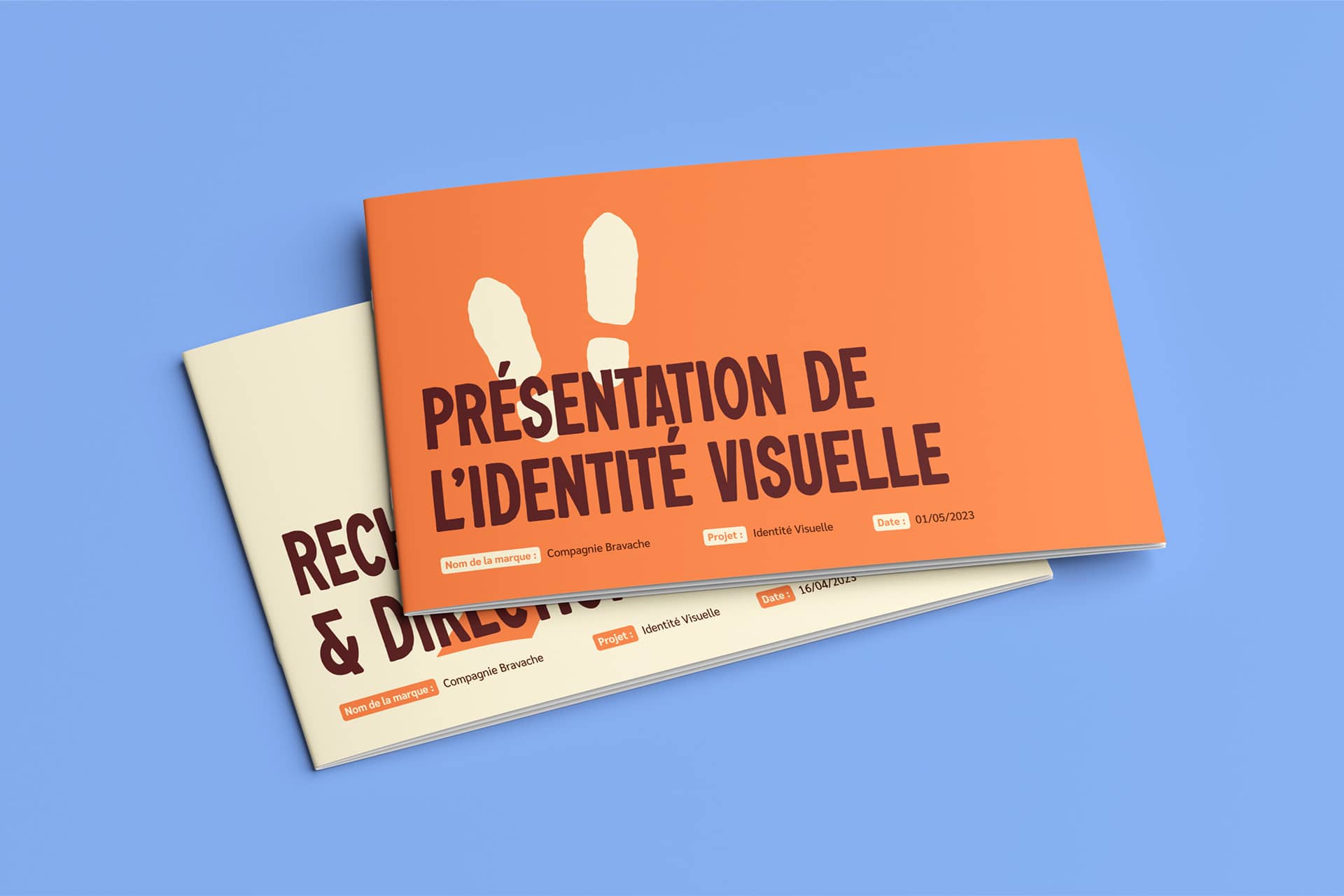 Deux dossiers de présentation fermés du projet Compagnie Bravache