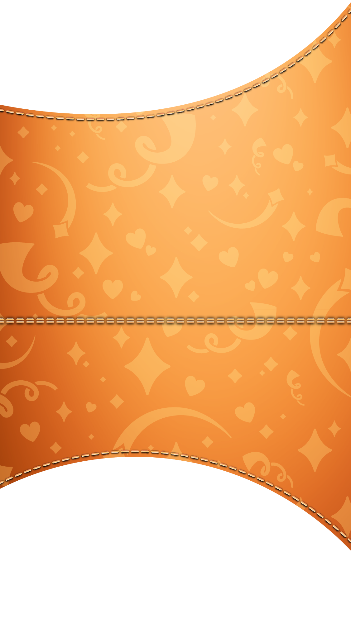 Une toile tendu avec une fermeture horizontale au milieu