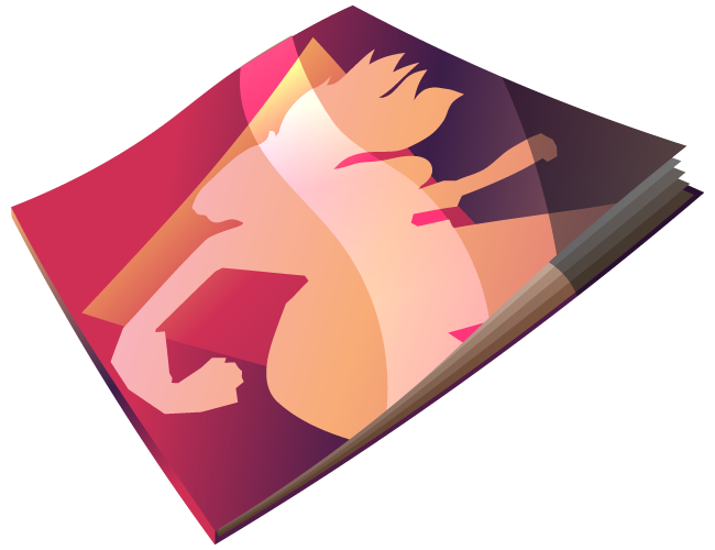 BD de super-héroïne rouge