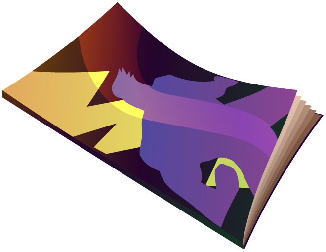 BD de super-héro violette